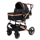 Coche Cuna Moisés de lujo SAGIRA EB156 Negro Ebaby