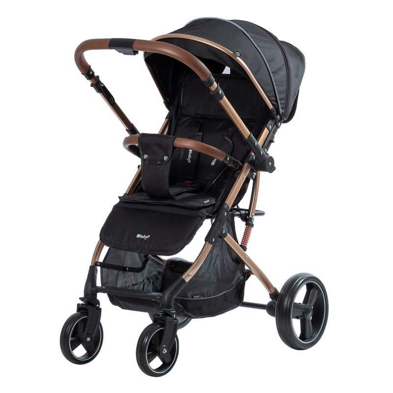 COCHE MALETA RUDI NEGRO EB119 EBABY