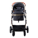 COCHE CUNA MOISES SATURNO EB126 NEGRO EBABY