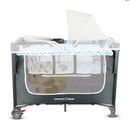 CUNA CORRAL SLEEP NZ006 3 EN 1: COLECHO, CUNA Y CORRAL PARA BEBÉS DE 0 A 3 AÑOS- AZUL