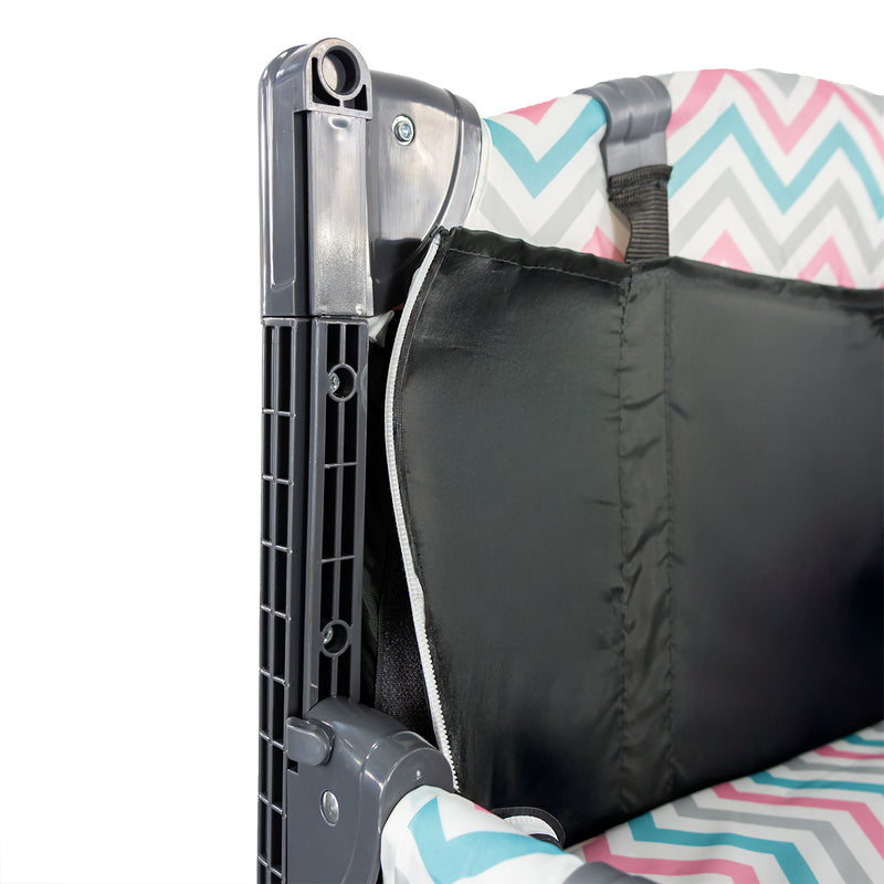 CUNA CORRAL SLEEP NZ006 3 EN 1: COLECHO, CUNA Y CORRAL PARA BEBÉS DE 0 A 3 AÑOS- ROSADO