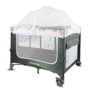 CUNA CORRAL SLEEP NZ006 3 EN 1: COLECHO, CUNA Y CORRAL PARA BEBÉS DE 0 A 3 AÑOS- ROSADO