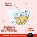 PAÑALES HUGGIES ACTIVE SEC ETAPA 3 X100 UND