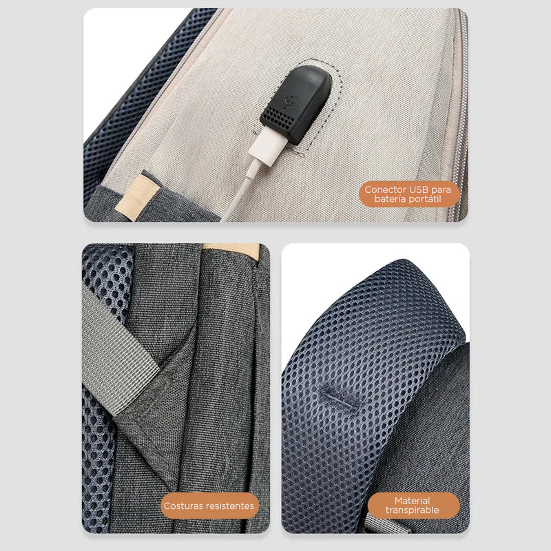 PAÑALERA MORRAL + CAMBIADOR 203 BEBESITO