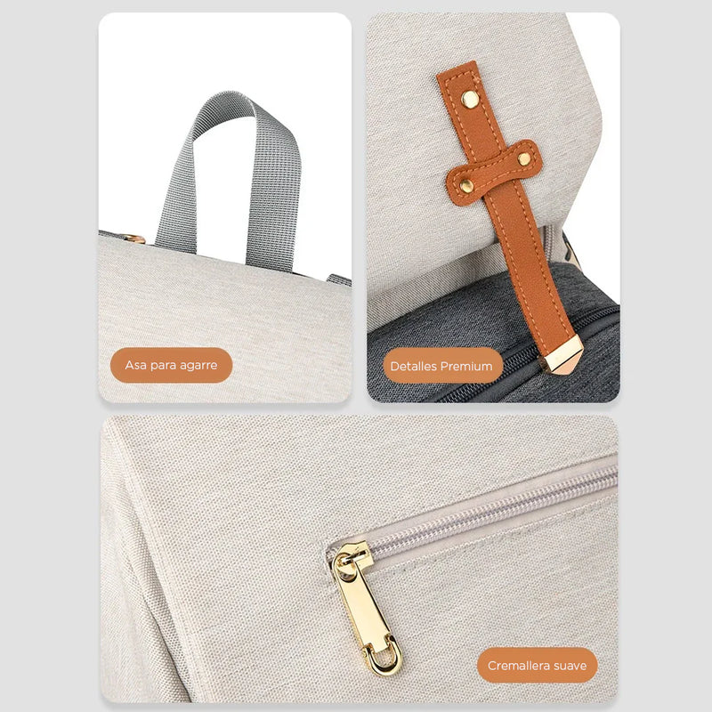 PAÑALERA MORRAL + CAMBIADOR 203 BEBESITO