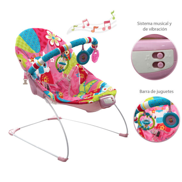 SILLA BOUNCER MUSICAL PB2004 PREMIUM BABY