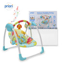 COLUMPIO MECEDORA PORTATIL AZUL PB2024 PREMIUM BABY