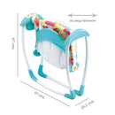 COLUMPIO MECEDORA PORTATIL AZUL PB2024 PREMIUM BABY