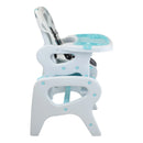 SILLA COMEDOR PARA BEBÉ 3 EN 1 CON DISEÑO DE ANIMALITOS PCM-10 PRIORI AZUL