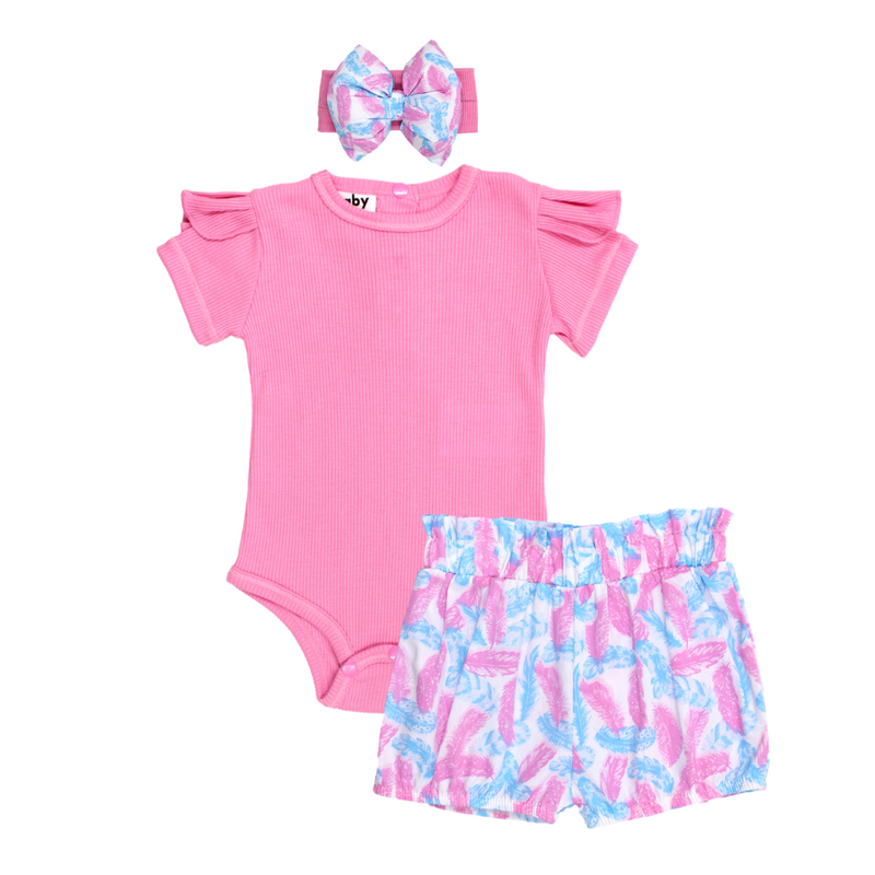 CONJUNTO BEBE NIÑA 23096 BABY DANTS