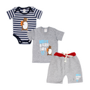 CONJUNTO 3 PZS BEBE NIÑO 10698 FOR BABY