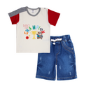CONJUNTO BERMUDA BEBE 10588 FOR BABY
