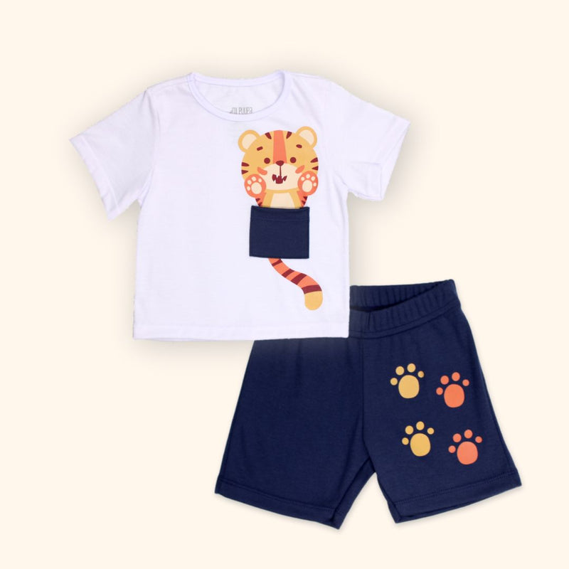 CONJUNTO BEBE SHORT 3645 MI PUPA