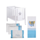 Juego Sabanas Bordada + 3 Fundas Sa23 Isof