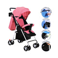 COCHE PASEADOR T016 BABY KAYS ROSADO