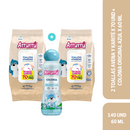 TOALLAS AVENA Y KARITÉ X70 + COLONIA ORIGINAL X60 AAB385 ARRURRÚ