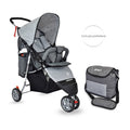 COCHE JOGGER + PAÑALERA MLN PRIORI GRIS