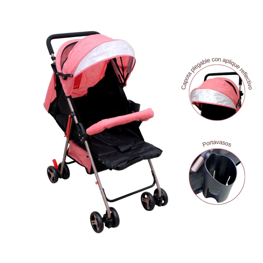 Baby Kay COCHE 666P BABY KAYS ROJO