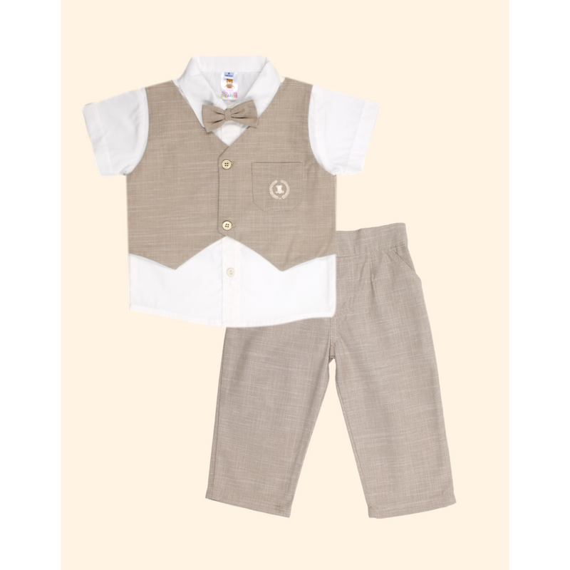 CONJUNTO BAUTIZO BEBE NIÑO 00012 DICARITO