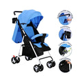 COCHE PASEADOR T016 BABY KAYS AZUL