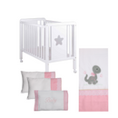 Juego Sabanas Bordada + 3 Fundas Sa23 Isof