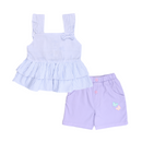 CONJUNTO SHORT BEBE NIÑA 50019 FOR BABY