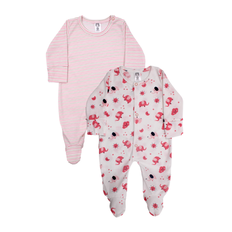 PIJAMA BEBE NIÑA X2 10746 FOR BABY