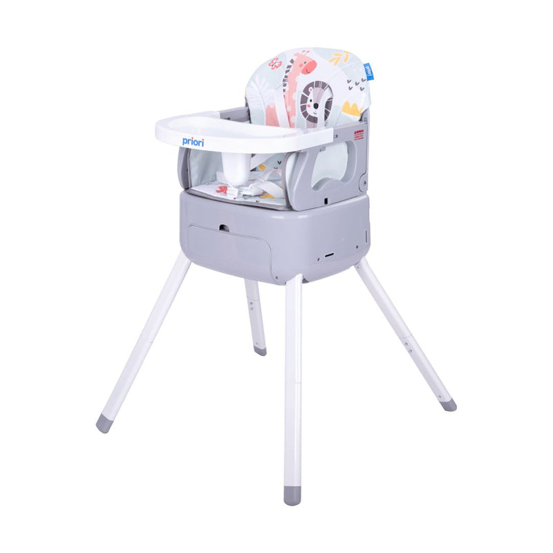 SILLA COMEDOR 3 EN 1 BOOSTER BONY PRIORI GRIS