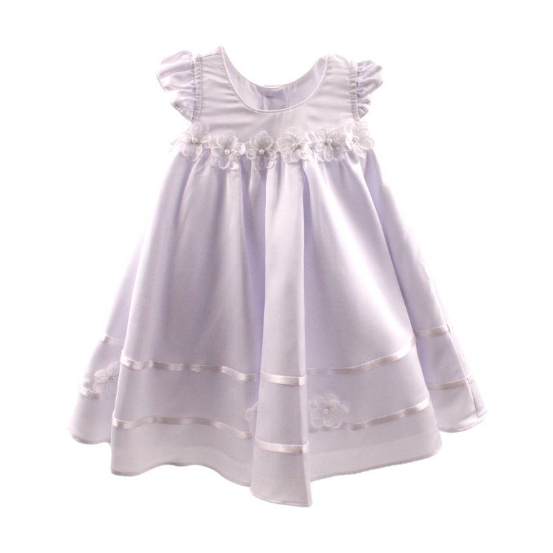 Vestido Bautizo B3752 Lunitas Baby