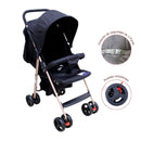COCHE PASEADOR 568 BABY KAYS NEGRO