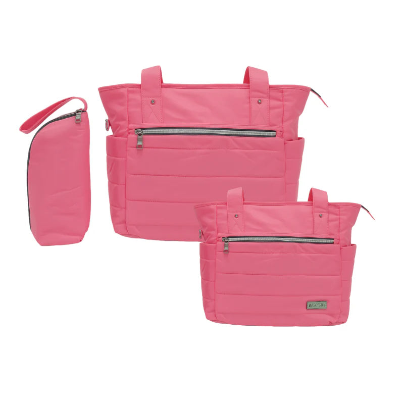 BOLSO PAÑALERA 3PZS 9096 MUNBE