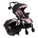 Coche Maleta Reversible CONNECT PLUS EB149 ROSADO EBABY