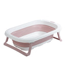 BAÑERA PLEGABLE CON SOPORTE EB824 ROSADA EBABY -