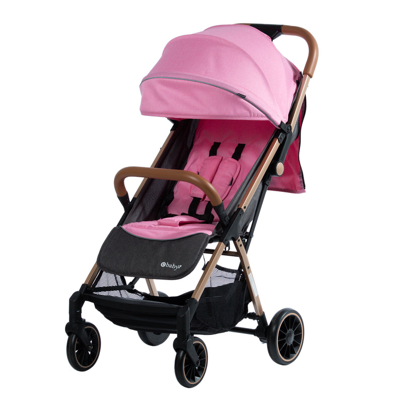 COCHE MALETA SOFI EB1017 EBABY ROSADO