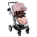 COCHE CUNA MOISES RONDA EB135 ROSADO EBABY