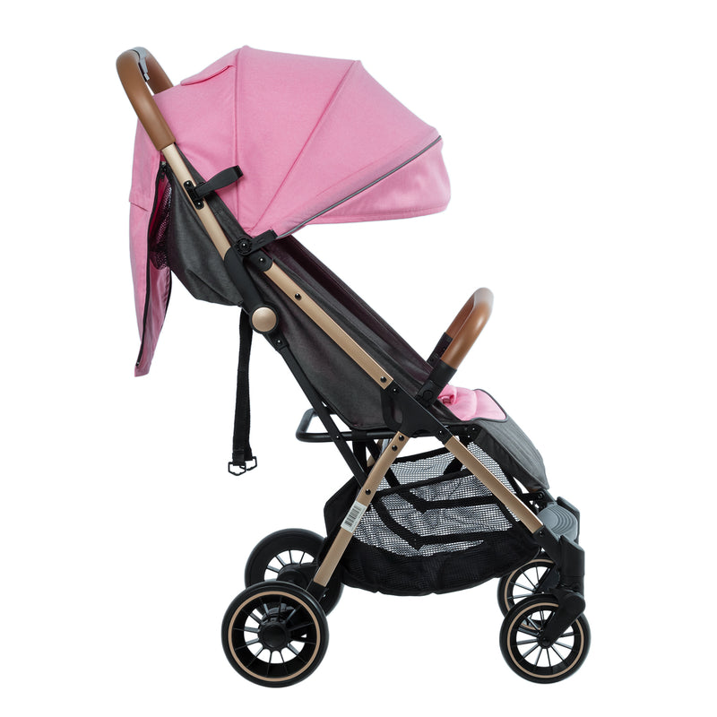 COCHE MALETA SOFI EB1017 EBABY ROSADO