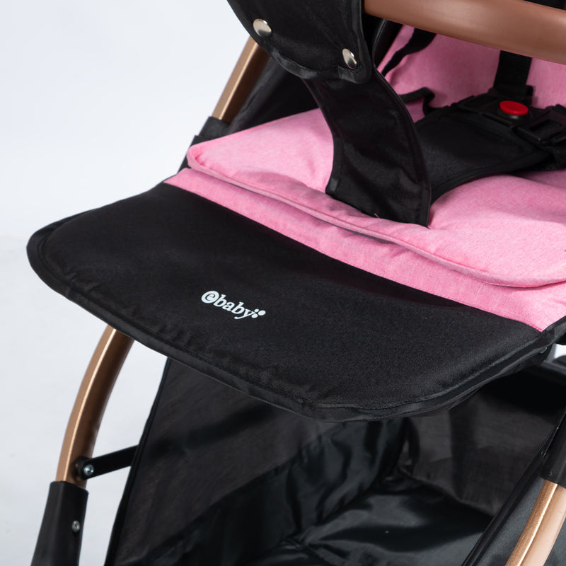 COCHE MALETA RUDI ROSADO EB119 EBABY