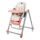 SILLA DE COMER MECEDORA GRAVY EB637 ROSA UNICORNIOS EBABY