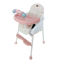 SILLA DE COMER 4 EN 1 SHINE EB634 ROSA UNICORNIOS EBABY