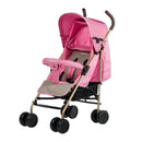COCHE BASTON TRAVIS EB214-3A EBABY ROSADO