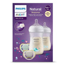 Set Regalo Natural Response 2 Teteros + 2 Chupos SCD837/11 Avent