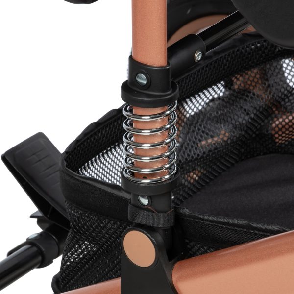 Coche Cuna Moisés de lujo SAGIRA EB156 Gris Ebaby