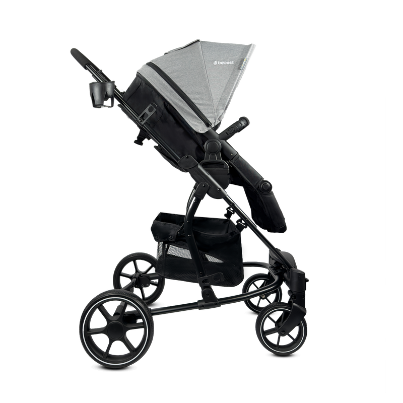 COCHE TRAVEL SYSTEM PRIMA SL461A BEBESIT GRIS-