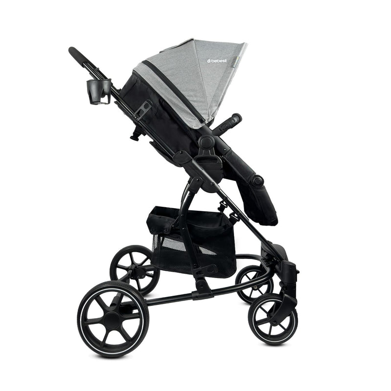 COCHE TRAVEL SYSTEM PRIMA SL461A BEBESIT GRIS-