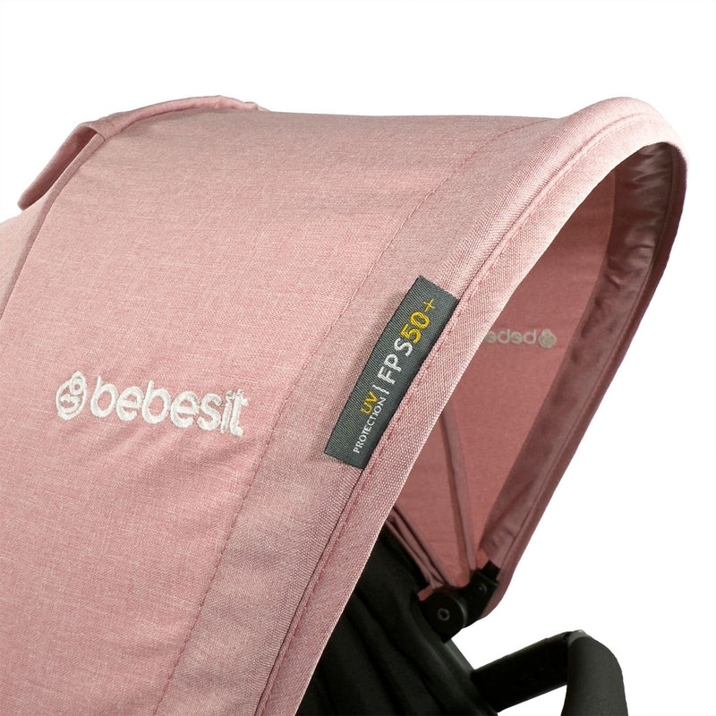COCHE TRAVEL SYSTEM PRIMA  SL461AP - ROSADO BEBESIT-