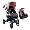 COCHE TRAVEL SYSTEM PRIMA  SL461AP - ROSADO BEBESIT-