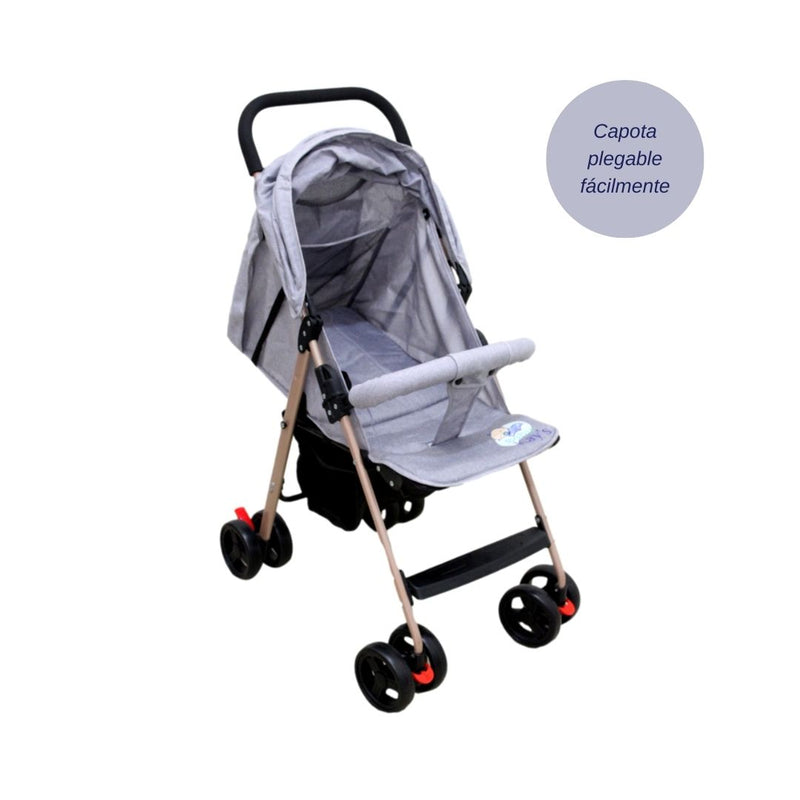 COCHE PASEADOR 568 BABY KAYS GRIS