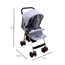 COCHE PASEADOR 568 BABY KAYS GRIS