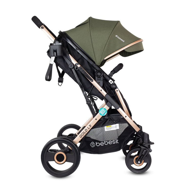 COCHE GOLD LX QB321 - VERDE BEBESIT