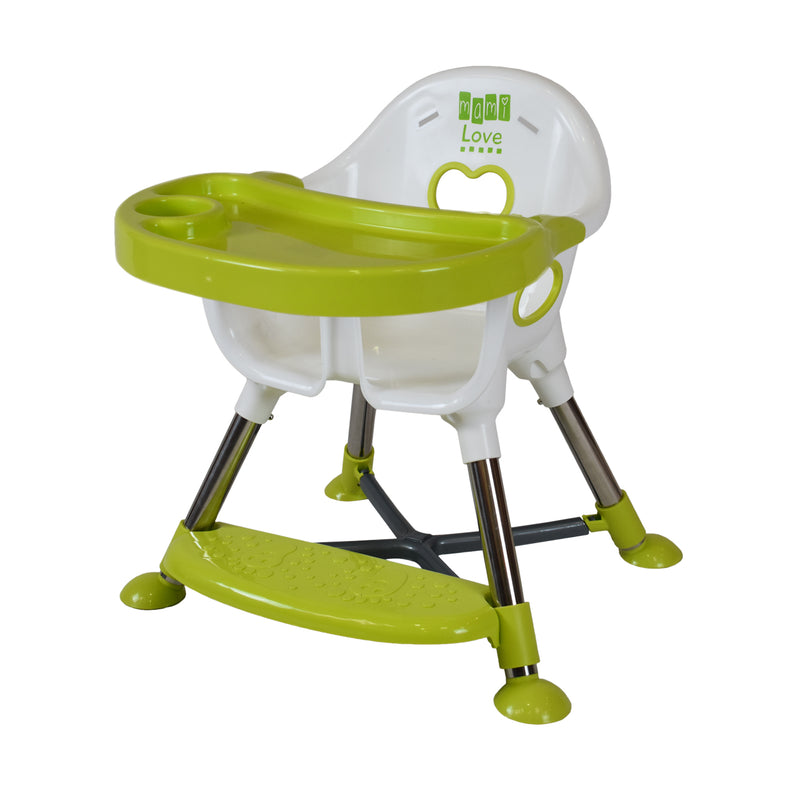 SILLA PARA COMER 3 EN 1 VERDE AFRICA MAMI LOVE -